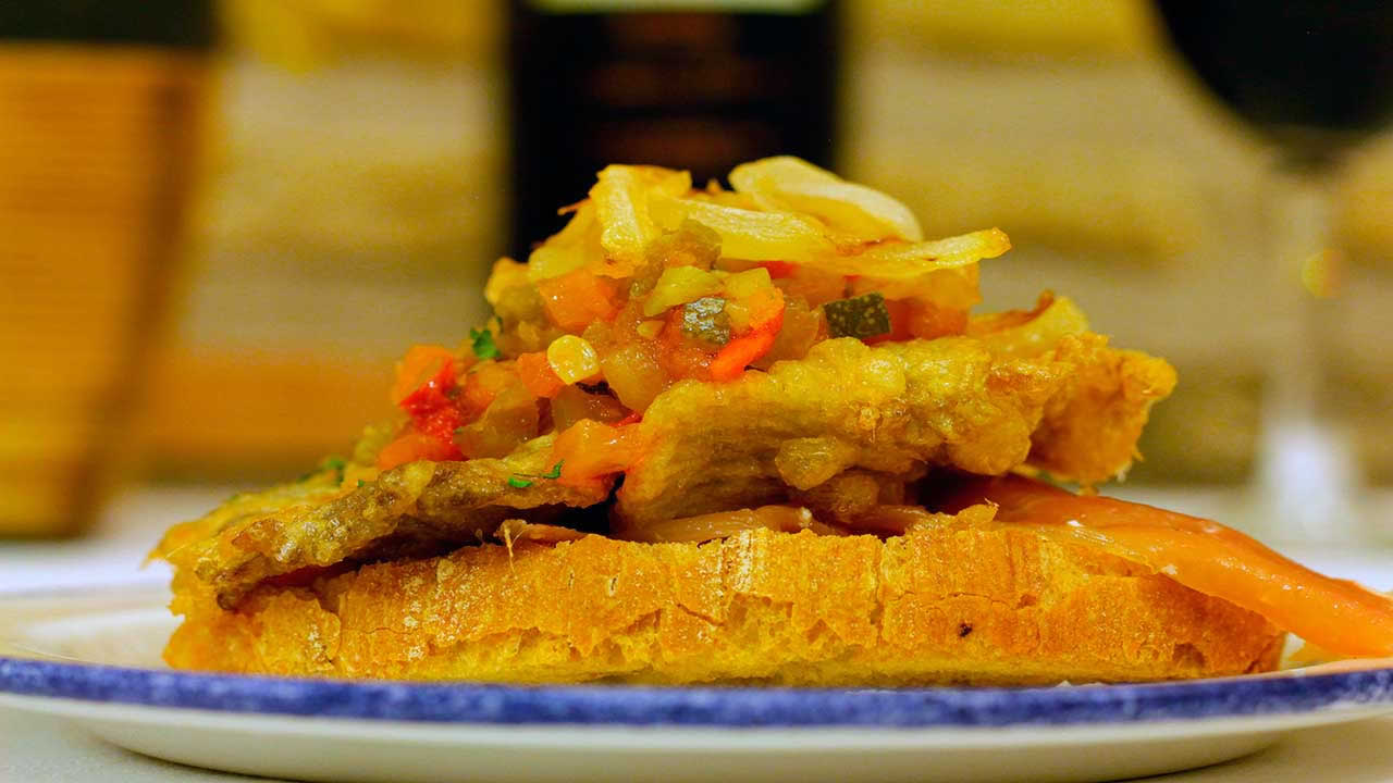 Anchoa rellena de Ajoarriero